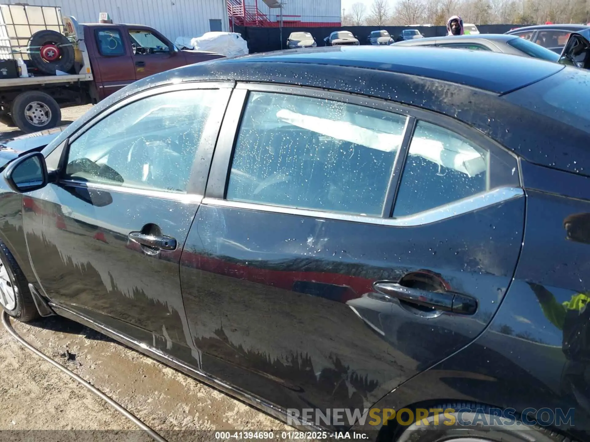 13 fotografías del automóvil dañado 3N1AB8BV9LY275529 NISSAN SENTRA 2020