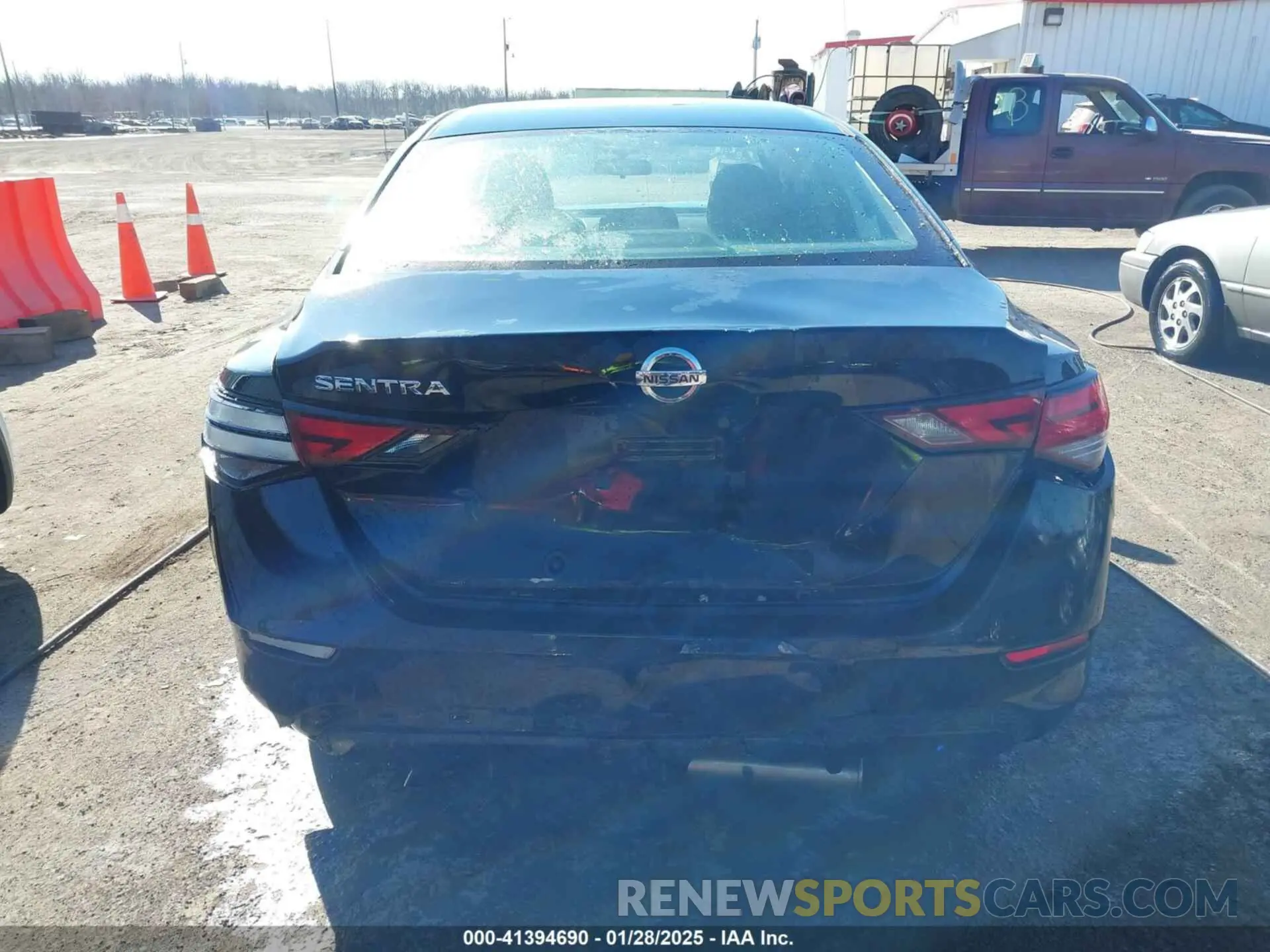 15 fotografías del automóvil dañado 3N1AB8BV9LY275529 NISSAN SENTRA 2020