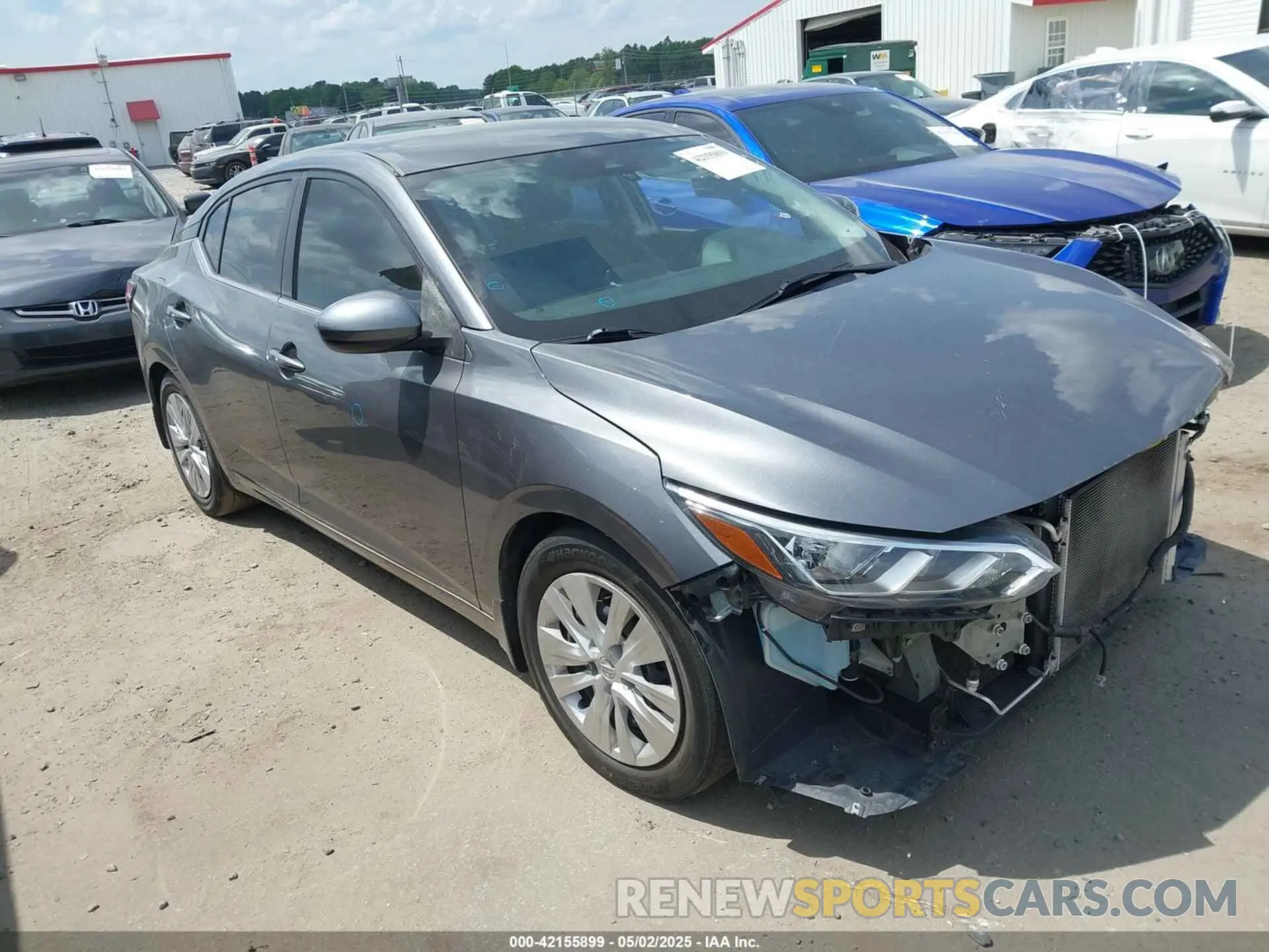 1 fotografías del automóvil dañado 3N1AB8BV9LY307153 NISSAN SENTRA 2020