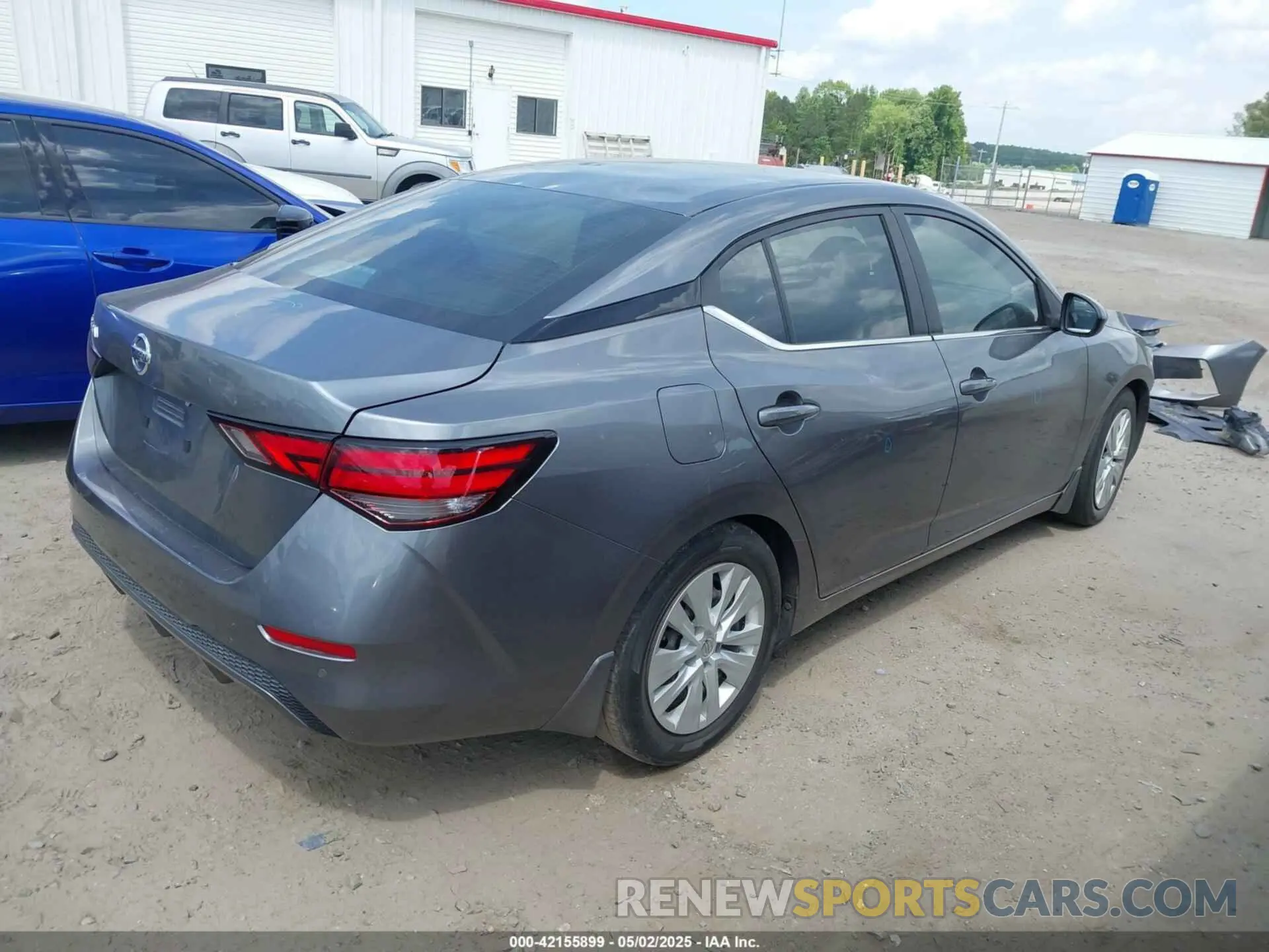 4 fotografías del automóvil dañado 3N1AB8BV9LY307153 NISSAN SENTRA 2020