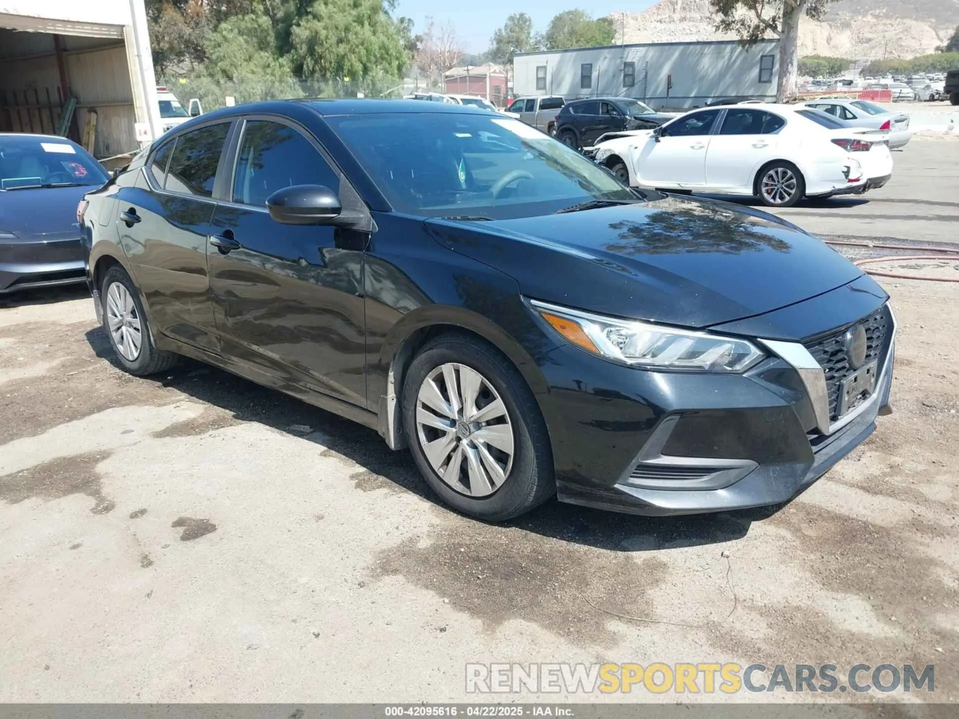 1 fotografías del automóvil dañado 3N1AB8BVXLY228512 NISSAN SENTRA 2020