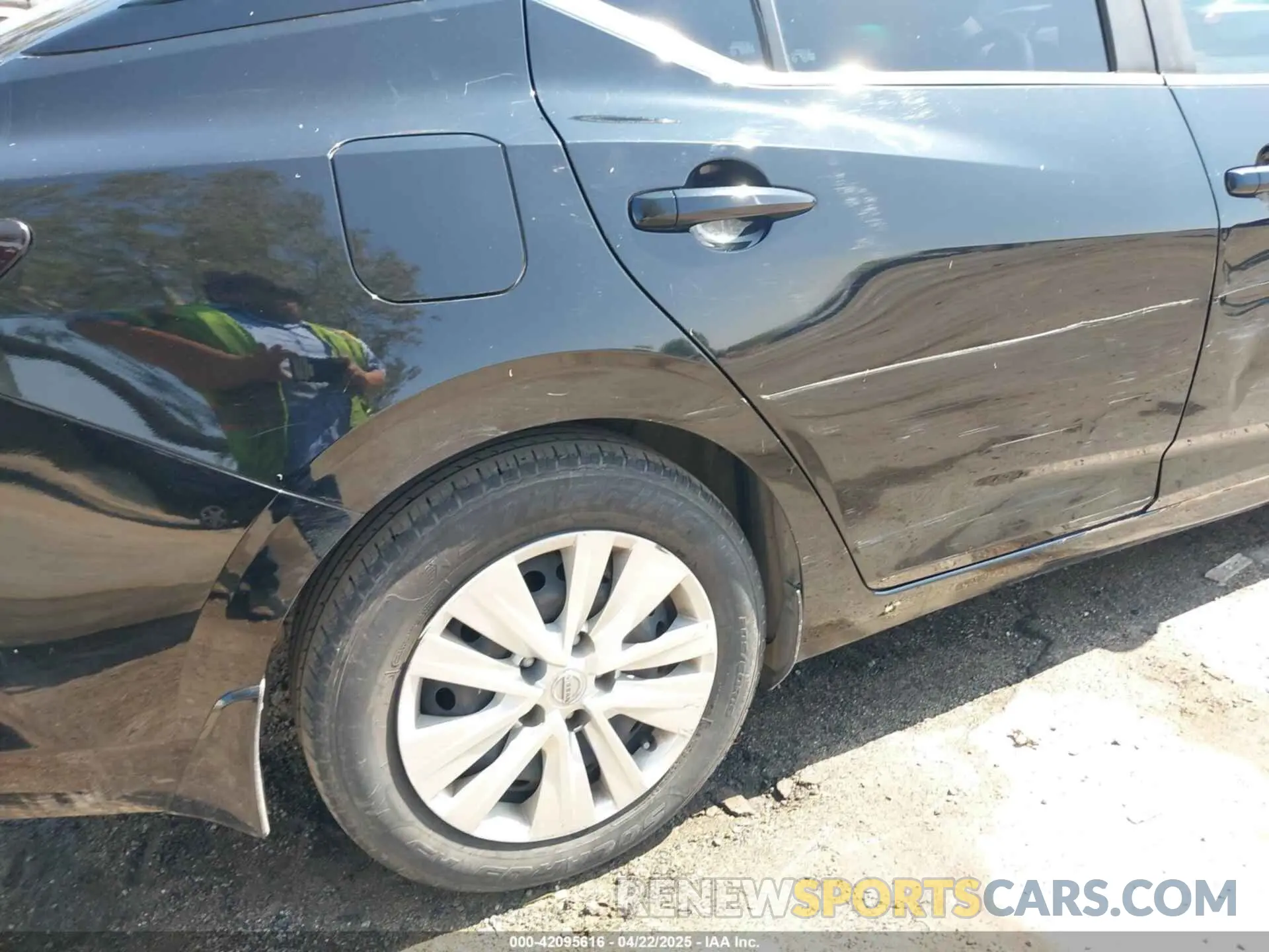 18 fotografías del automóvil dañado 3N1AB8BVXLY228512 NISSAN SENTRA 2020