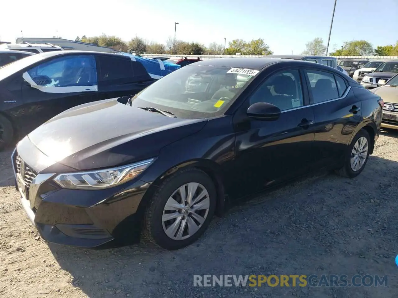 1 fotografías del automóvil dañado 3N1AB8BVXLY230437 NISSAN SENTRA 2020