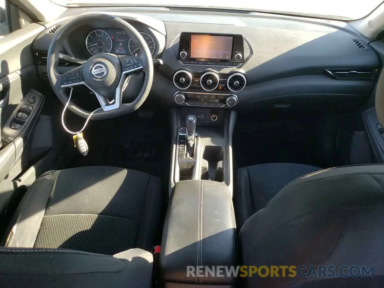 8 fotografías del automóvil dañado 3N1AB8BVXLY230437 NISSAN SENTRA 2020