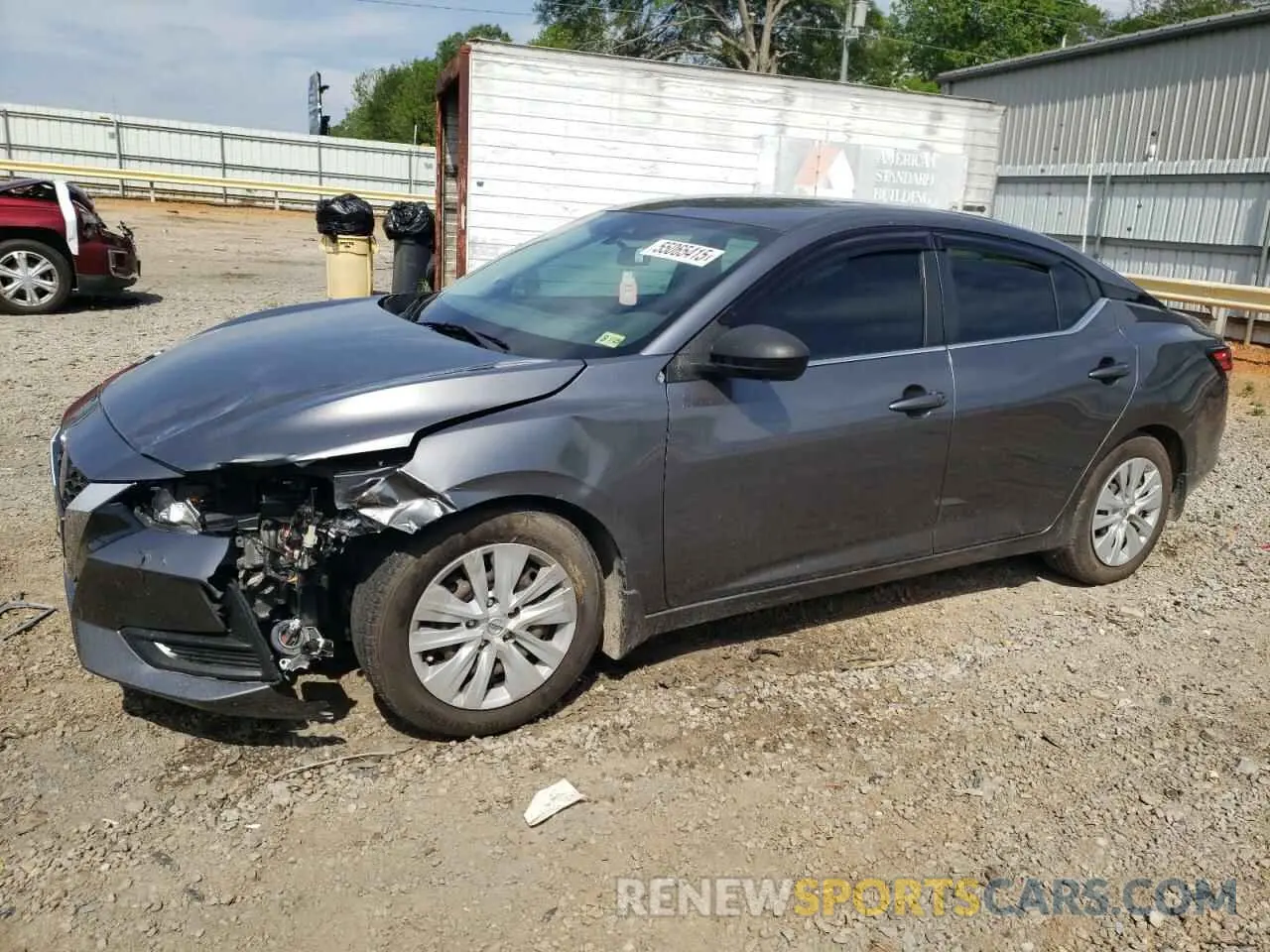 1 fotografías del automóvil dañado 3N1AB8BVXLY253877 NISSAN SENTRA 2020