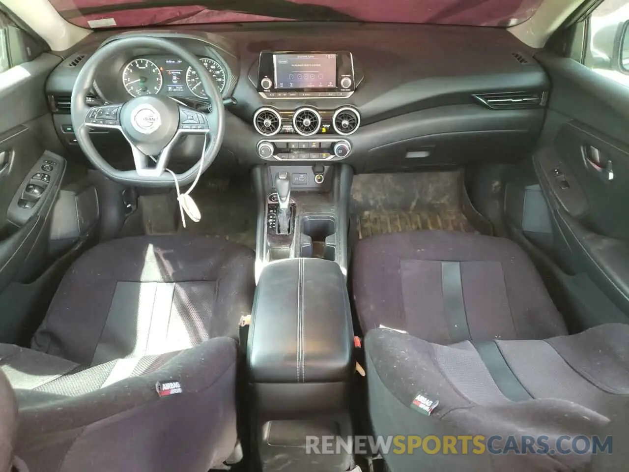 8 fotografías del automóvil dañado 3N1AB8BVXLY253877 NISSAN SENTRA 2020