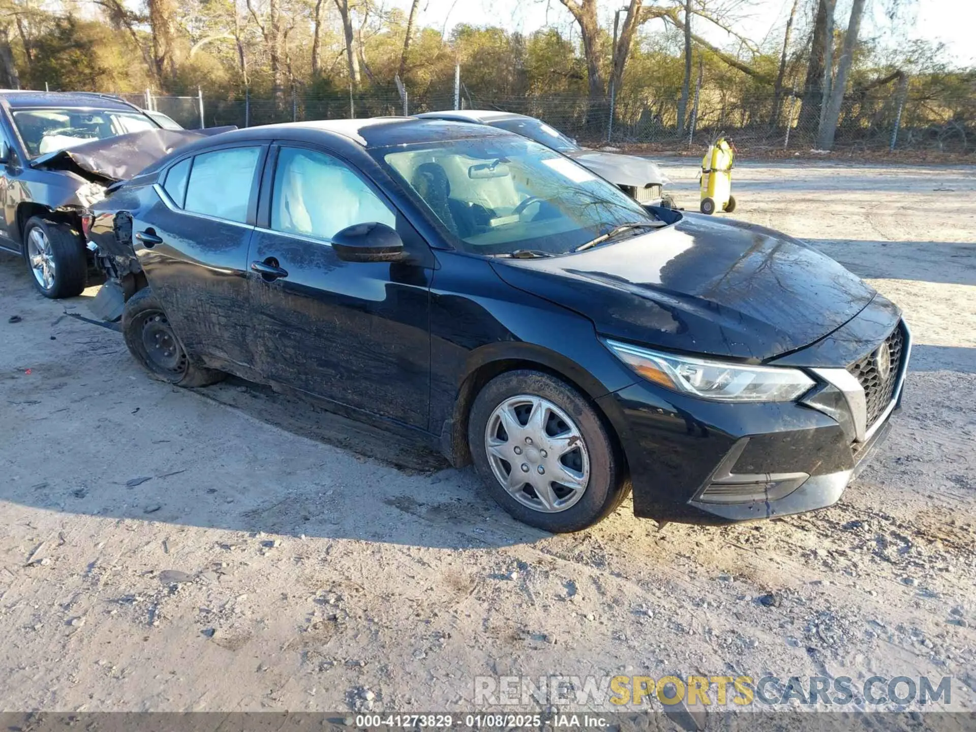 1 fotografías del automóvil dañado 3N1AB8BVXLY288905 NISSAN SENTRA 2020