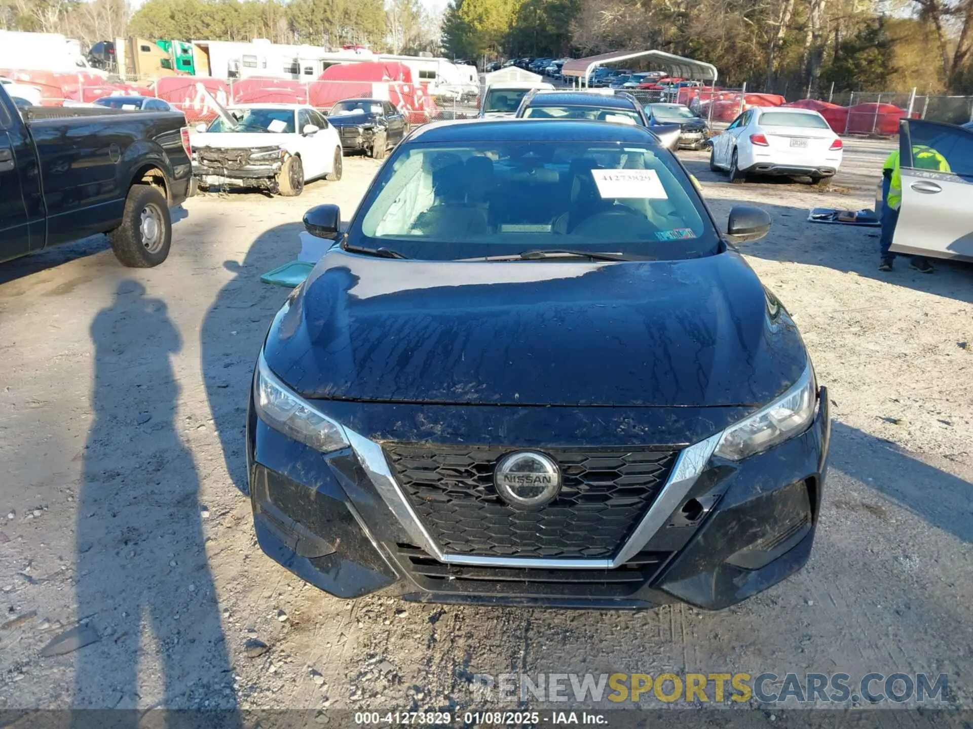 11 fotografías del automóvil dañado 3N1AB8BVXLY288905 NISSAN SENTRA 2020