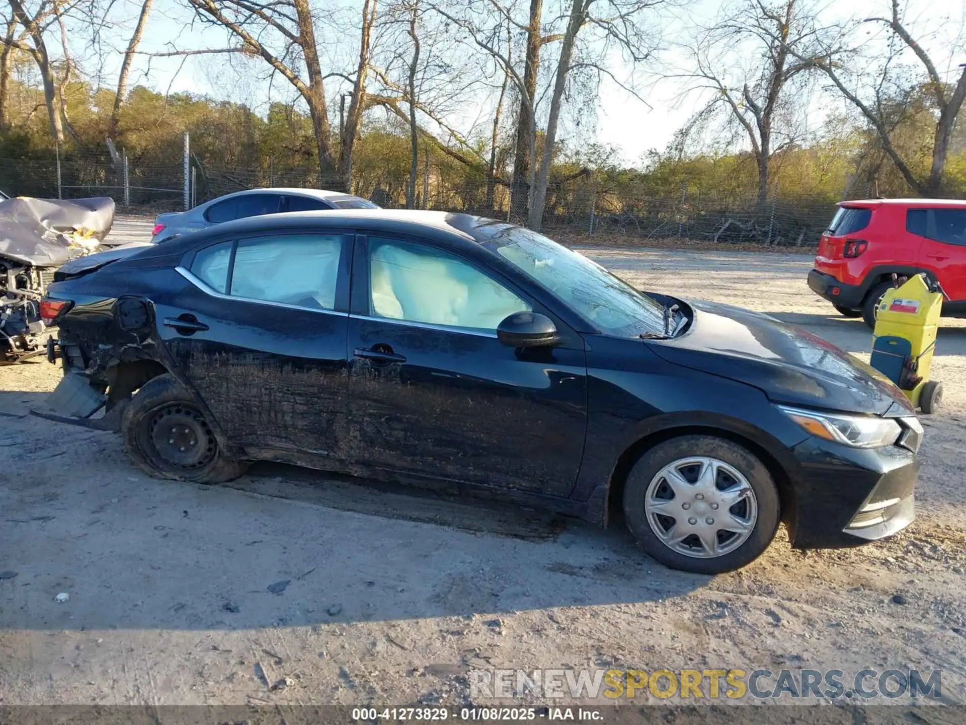 12 fotografías del automóvil dañado 3N1AB8BVXLY288905 NISSAN SENTRA 2020