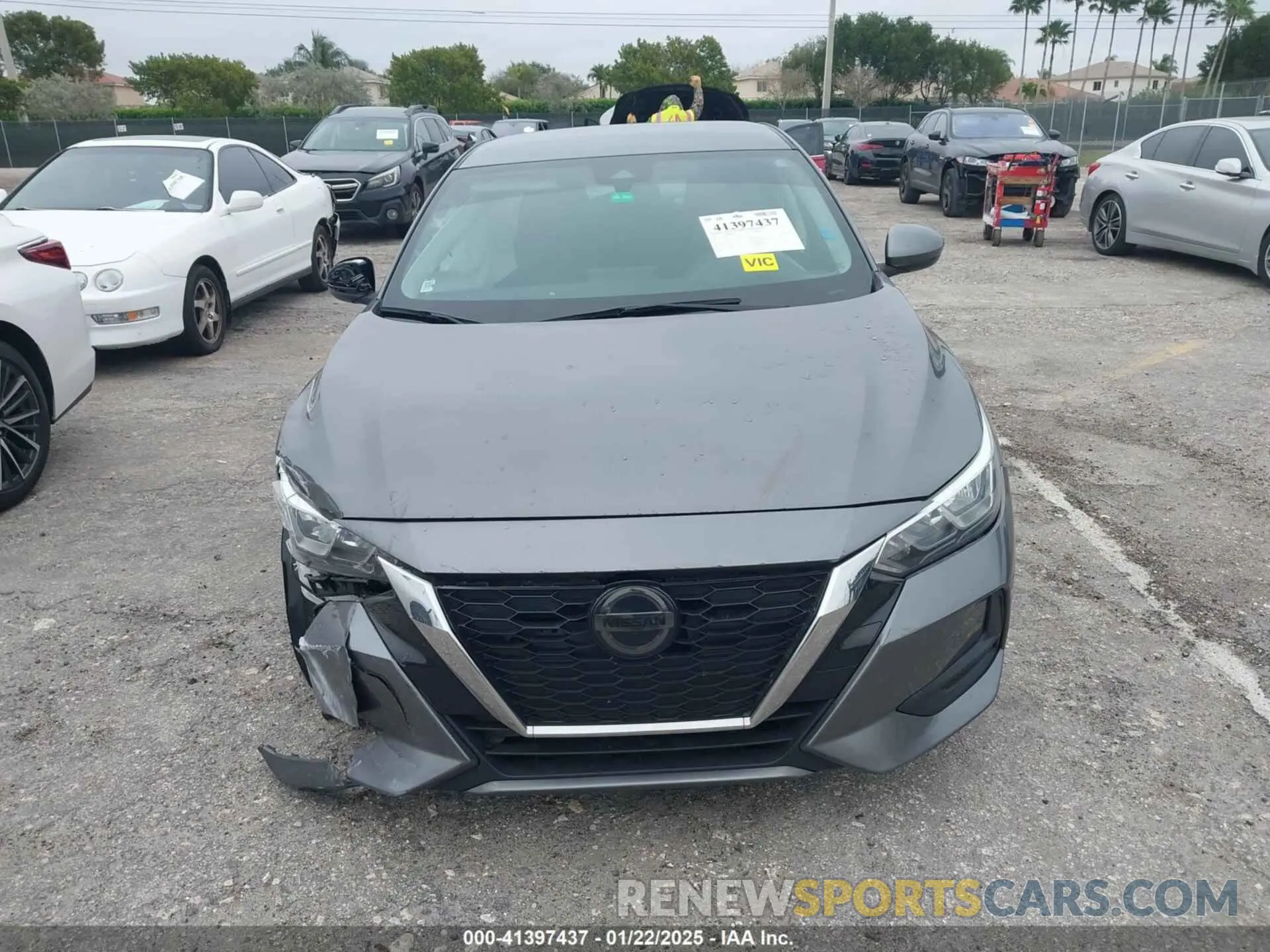 12 fotografías del automóvil dañado 3N1AB8BVXLY291612 NISSAN SENTRA 2020