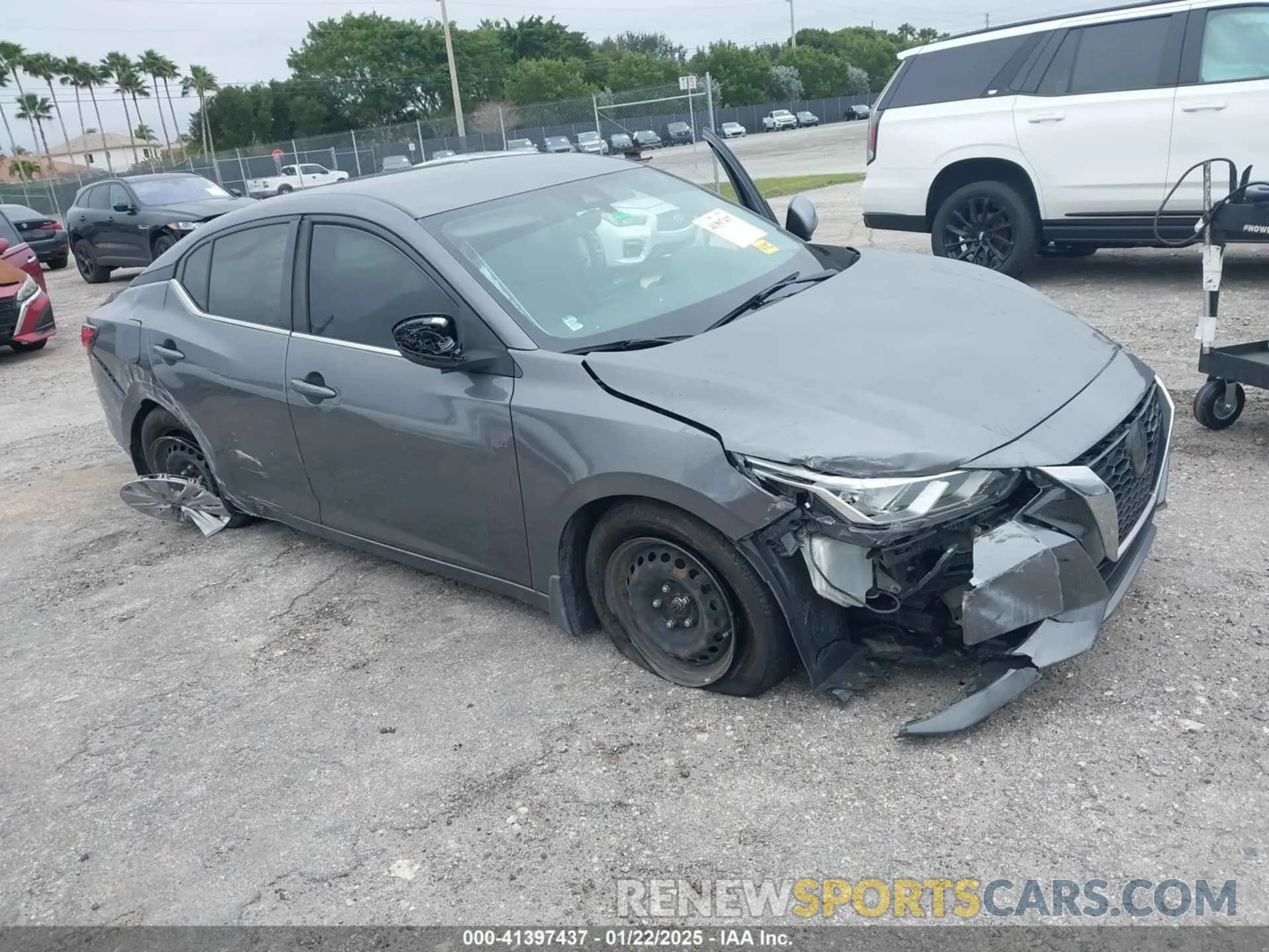 6 fotografías del automóvil dañado 3N1AB8BVXLY291612 NISSAN SENTRA 2020