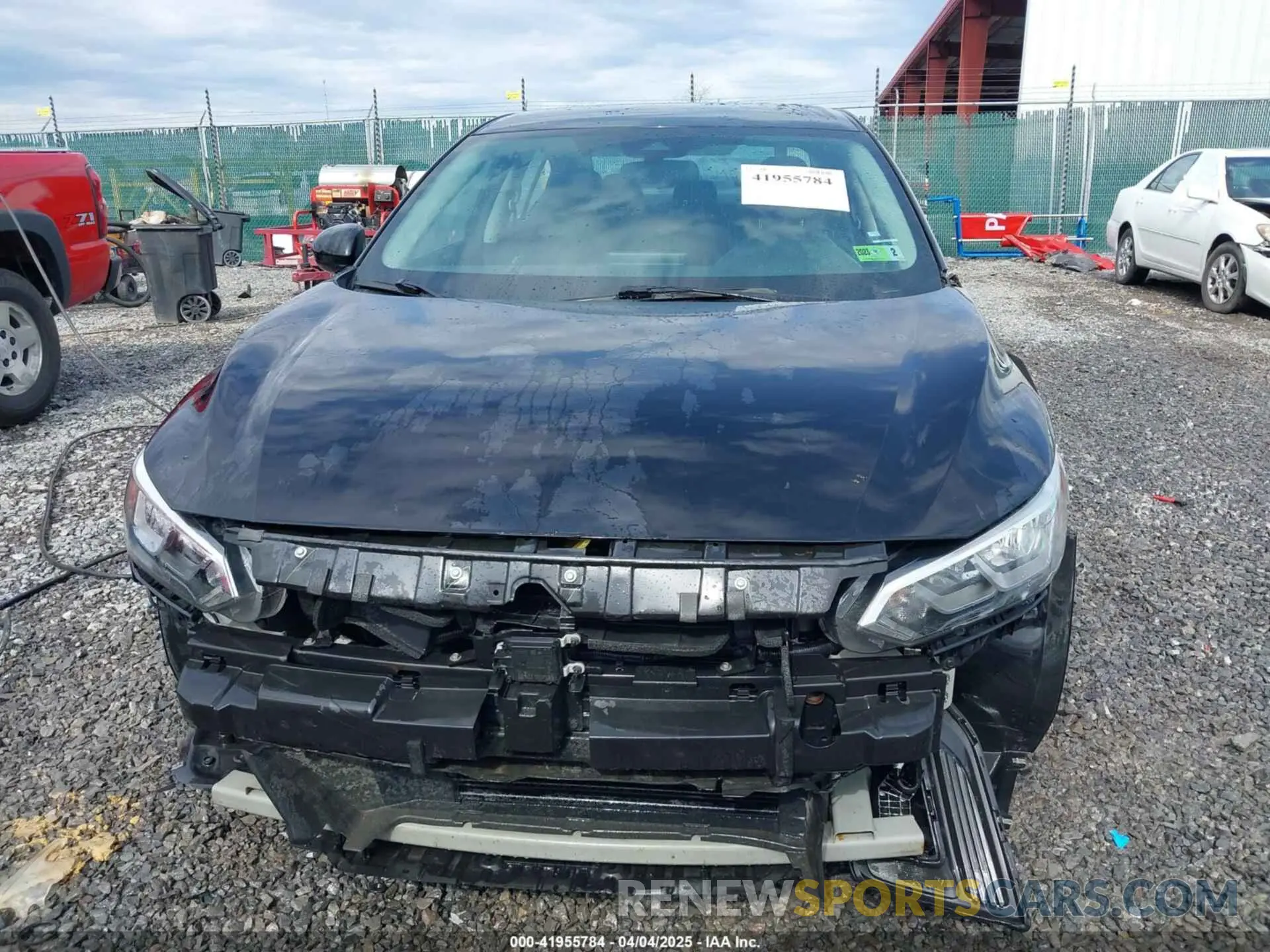 13 fotografías del automóvil dañado 3N1AB8BVXLY292419 NISSAN SENTRA 2020