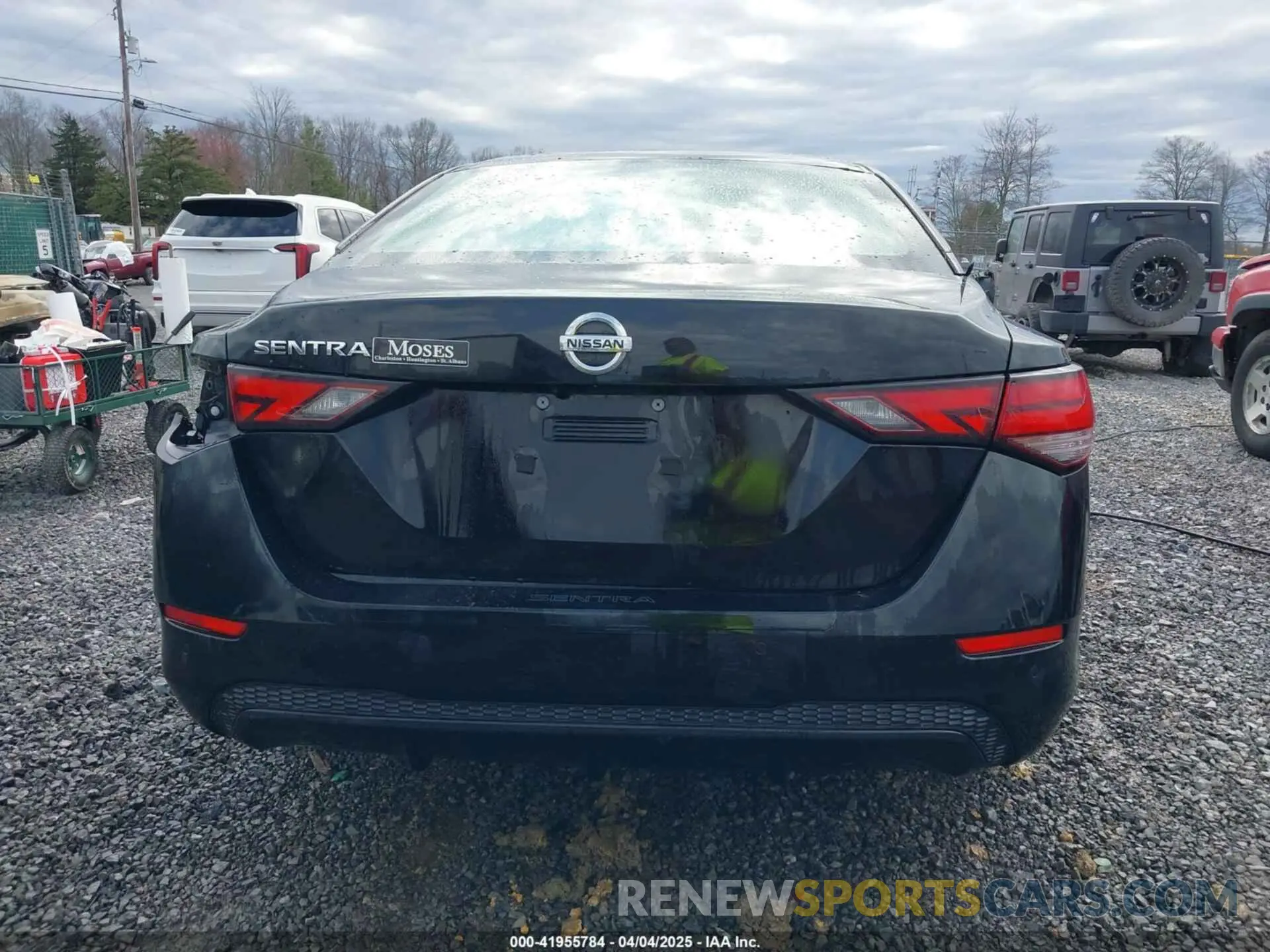 17 fotografías del automóvil dañado 3N1AB8BVXLY292419 NISSAN SENTRA 2020