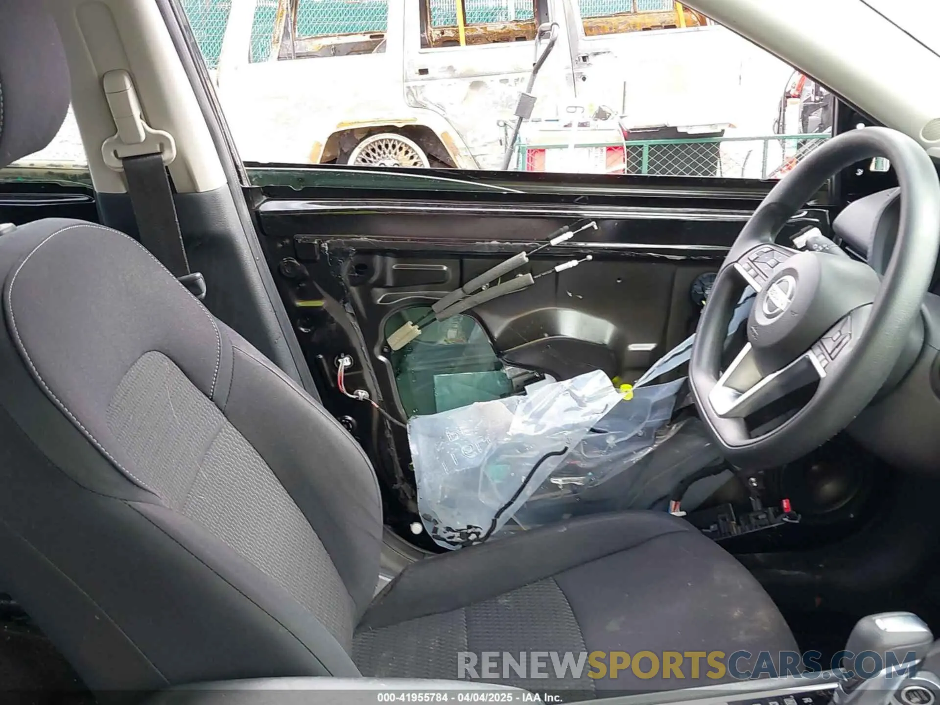20 fotografías del automóvil dañado 3N1AB8BVXLY292419 NISSAN SENTRA 2020