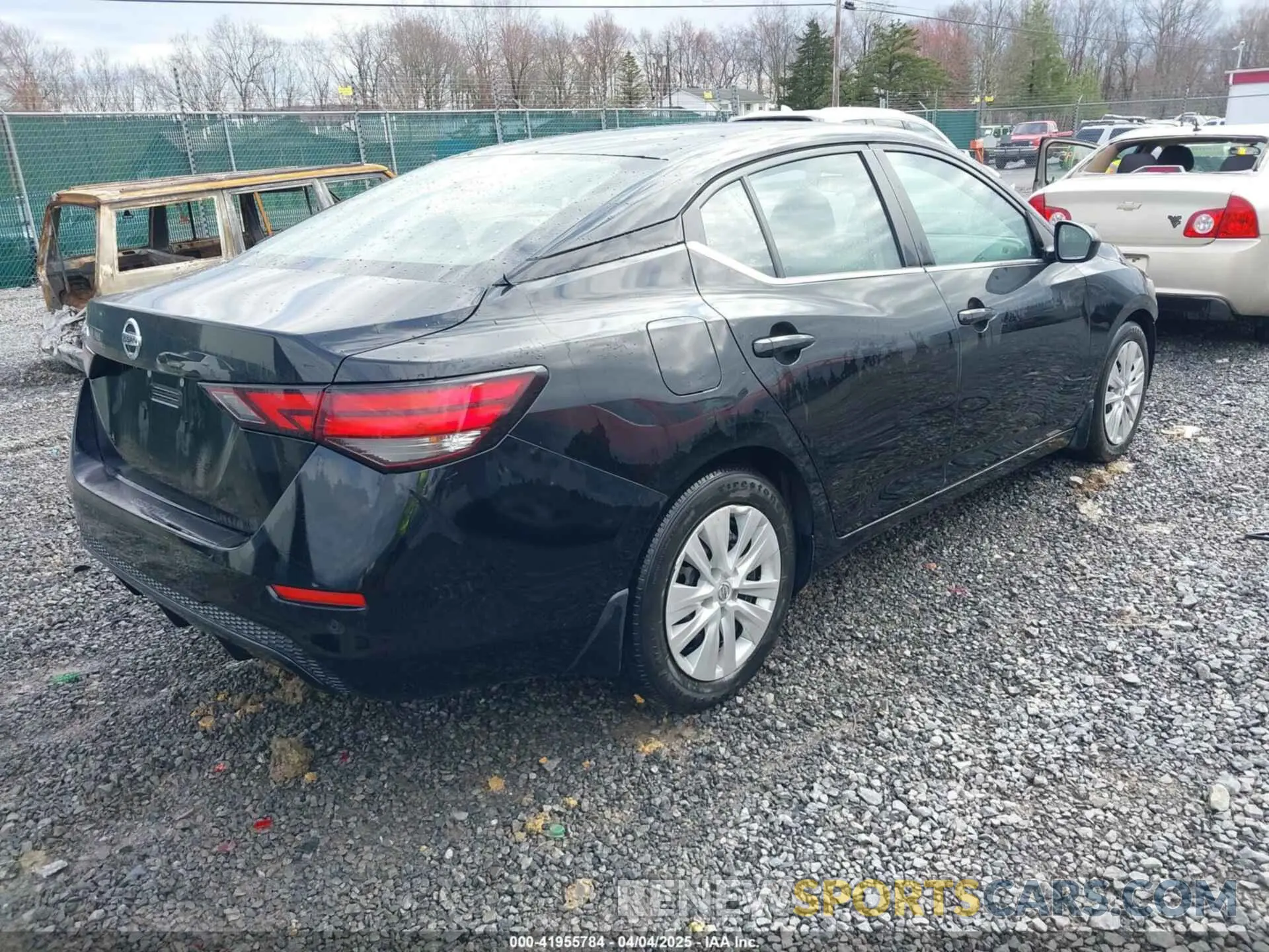 4 fotografías del automóvil dañado 3N1AB8BVXLY292419 NISSAN SENTRA 2020