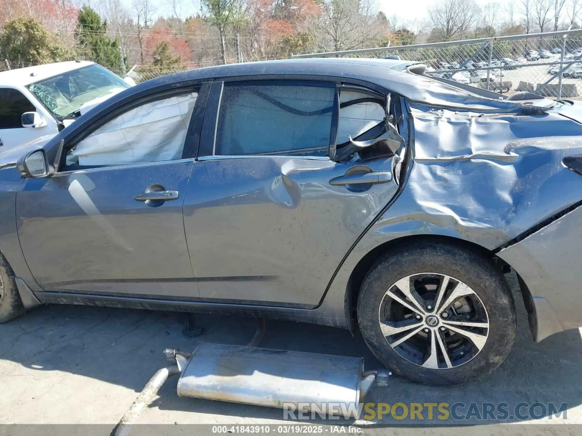 13 fotografías del automóvil dañado 3N1AB8CV0LY204704 NISSAN SENTRA 2020