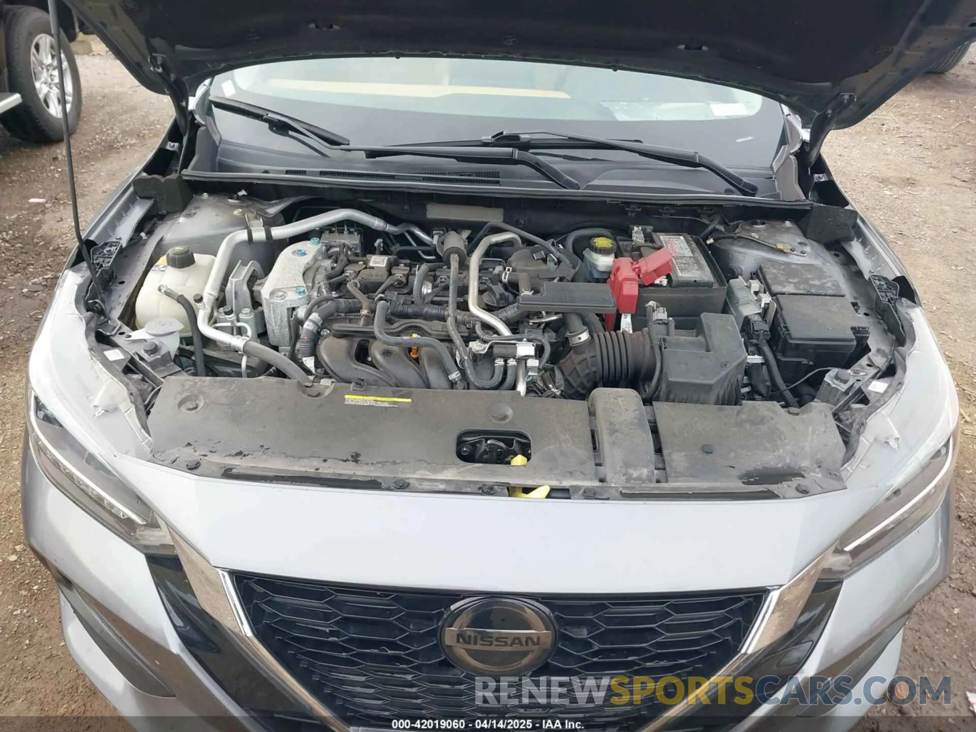 10 fotografías del automóvil dañado 3N1AB8CV0LY205903 NISSAN SENTRA 2020