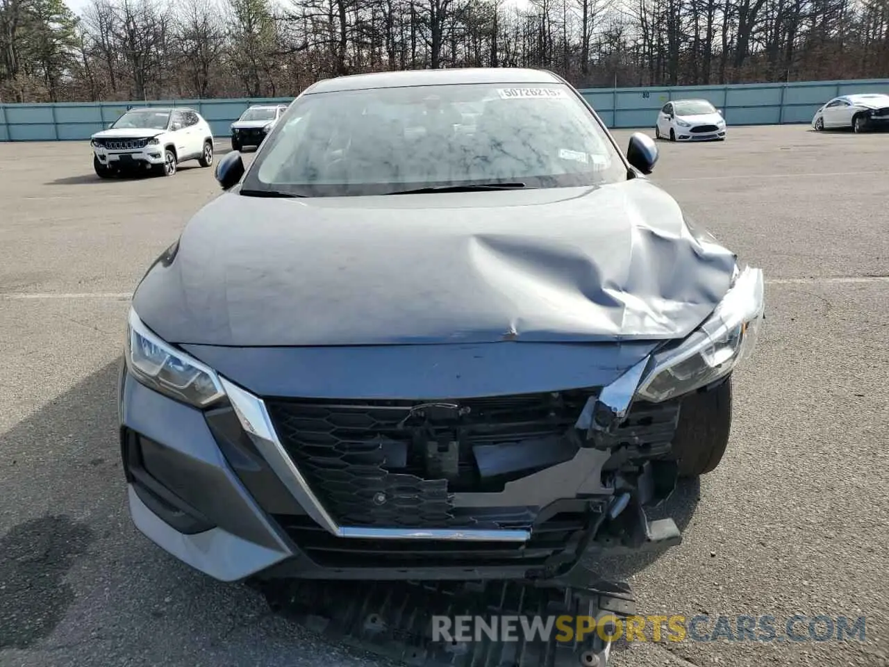 5 fotografías del automóvil dañado 3N1AB8CV0LY207165 NISSAN SENTRA 2020
