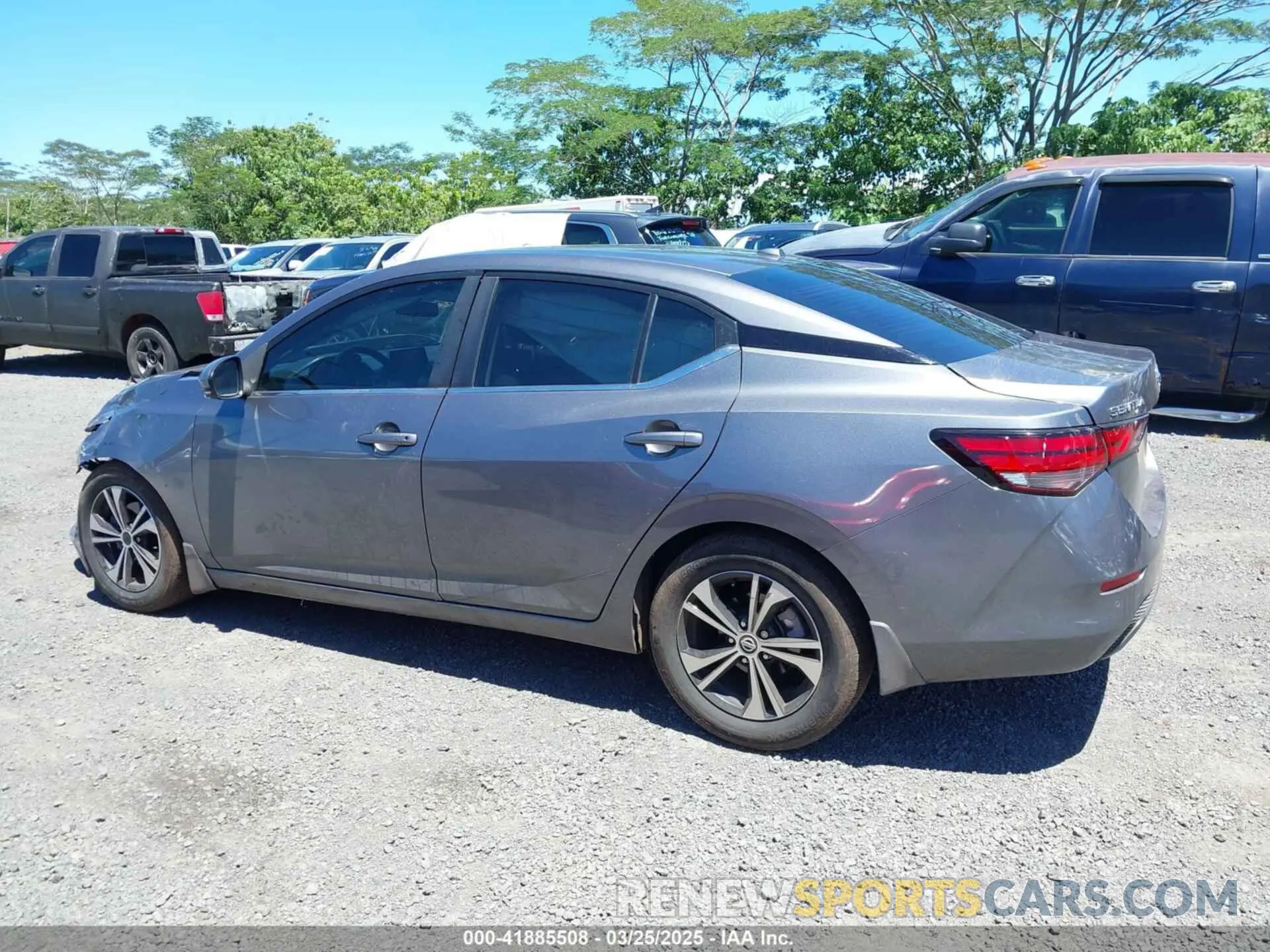 14 fotografías del automóvil dañado 3N1AB8CV0LY217050 NISSAN SENTRA 2020