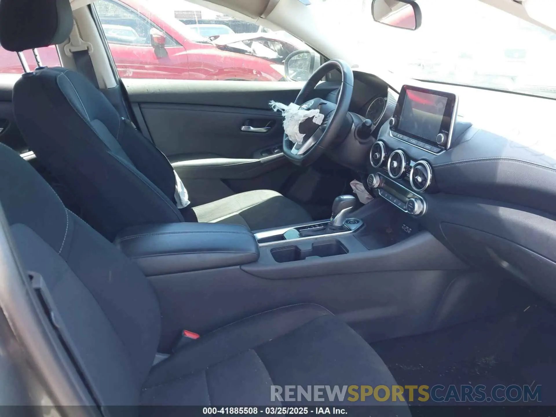 5 fotografías del automóvil dañado 3N1AB8CV0LY217050 NISSAN SENTRA 2020
