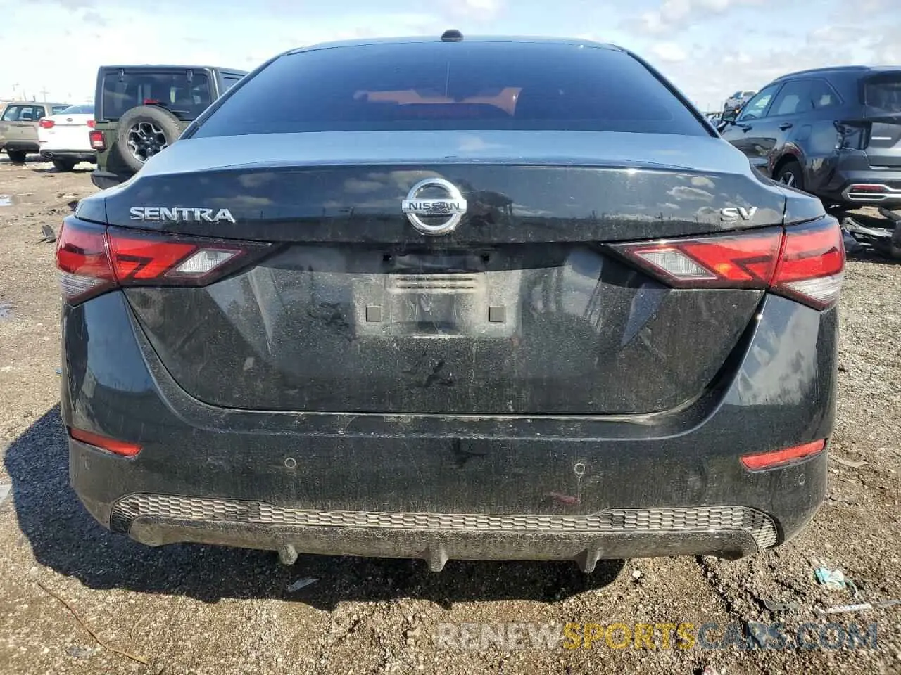 6 fotografías del automóvil dañado 3N1AB8CV0LY220112 NISSAN SENTRA 2020