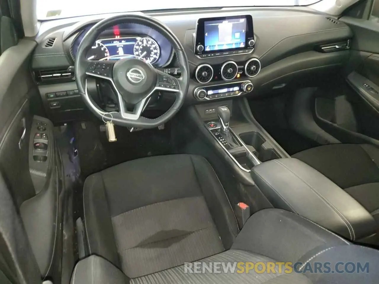 8 fotografías del automóvil dañado 3N1AB8CV0LY238772 NISSAN SENTRA 2020