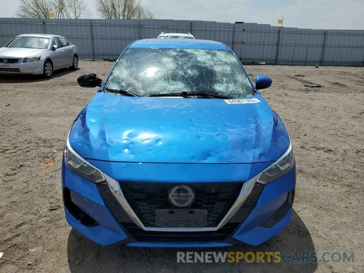 5 fotografías del automóvil dañado 3N1AB8CV0LY252106 NISSAN SENTRA 2020