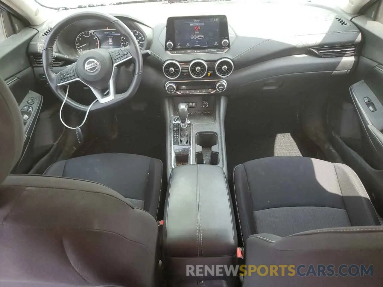 8 fotografías del automóvil dañado 3N1AB8CV0LY252106 NISSAN SENTRA 2020