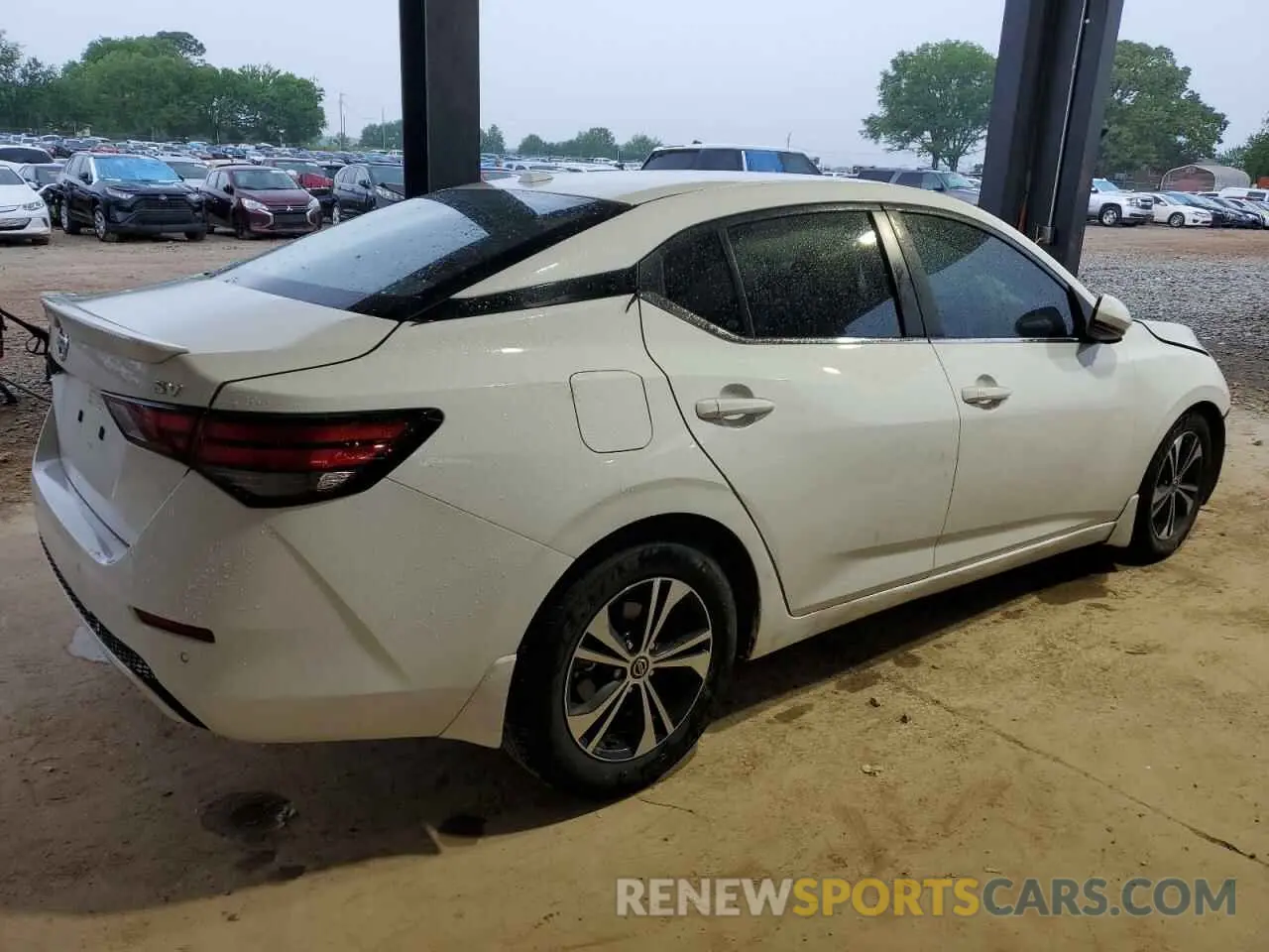 3 fotografías del automóvil dañado 3N1AB8CV0LY256804 NISSAN SENTRA 2020