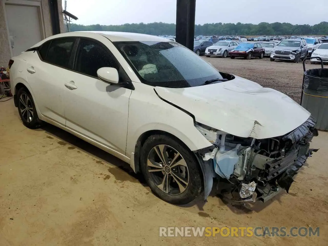 4 fotografías del automóvil dañado 3N1AB8CV0LY256804 NISSAN SENTRA 2020