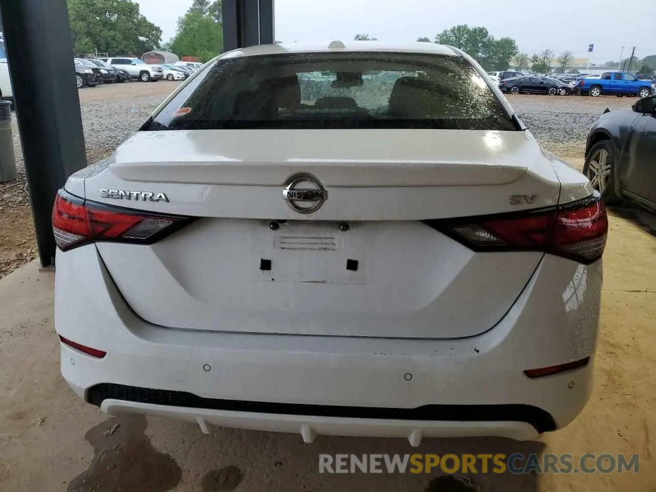 6 fotografías del automóvil dañado 3N1AB8CV0LY256804 NISSAN SENTRA 2020