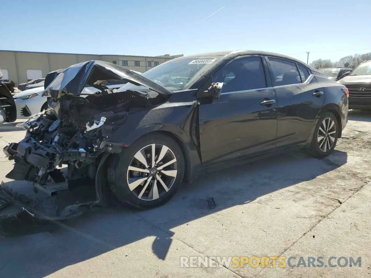 1 fotografías del automóvil dañado 3N1AB8CV0LY257449 NISSAN SENTRA 2020