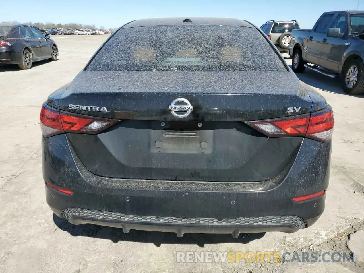 6 fotografías del automóvil dañado 3N1AB8CV0LY257449 NISSAN SENTRA 2020