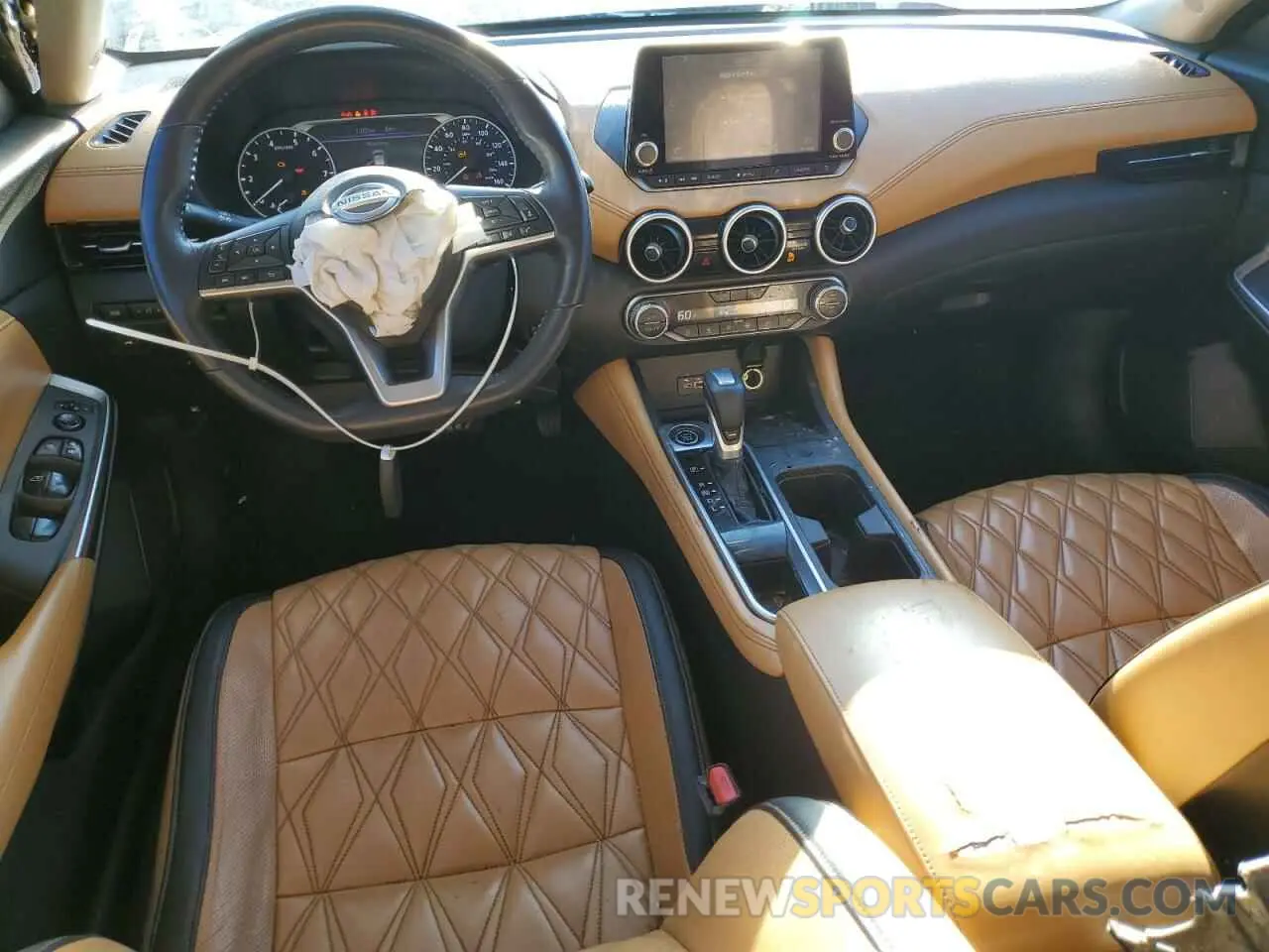 8 fotografías del automóvil dañado 3N1AB8CV0LY257449 NISSAN SENTRA 2020
