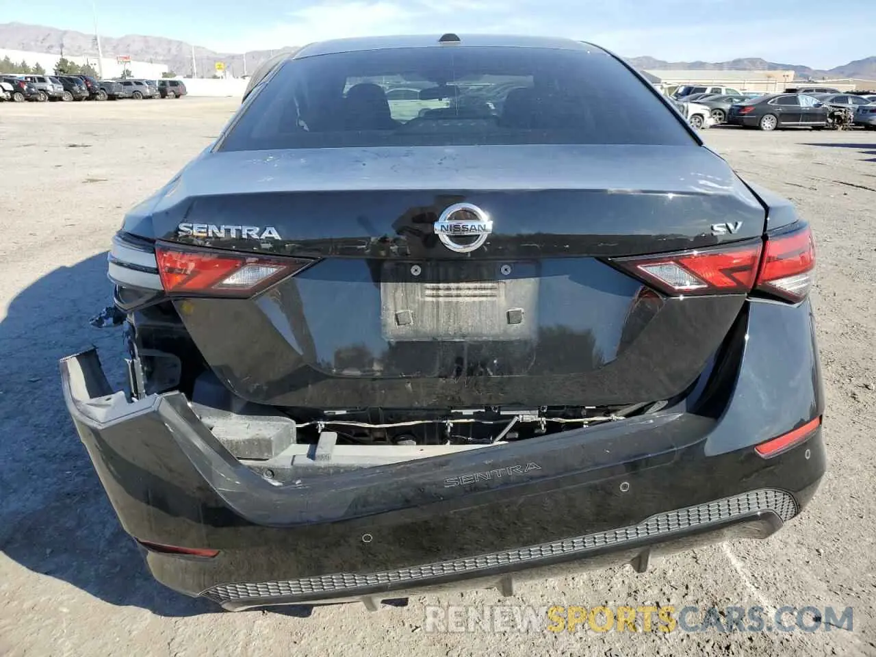 6 fotografías del automóvil dañado 3N1AB8CV0LY274865 NISSAN SENTRA 2020