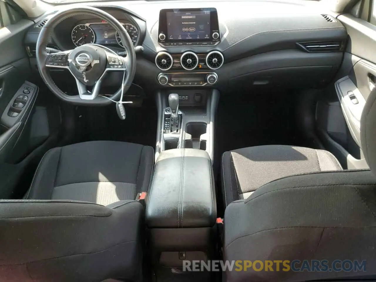 8 fotografías del automóvil dañado 3N1AB8CV0LY281010 NISSAN SENTRA 2020