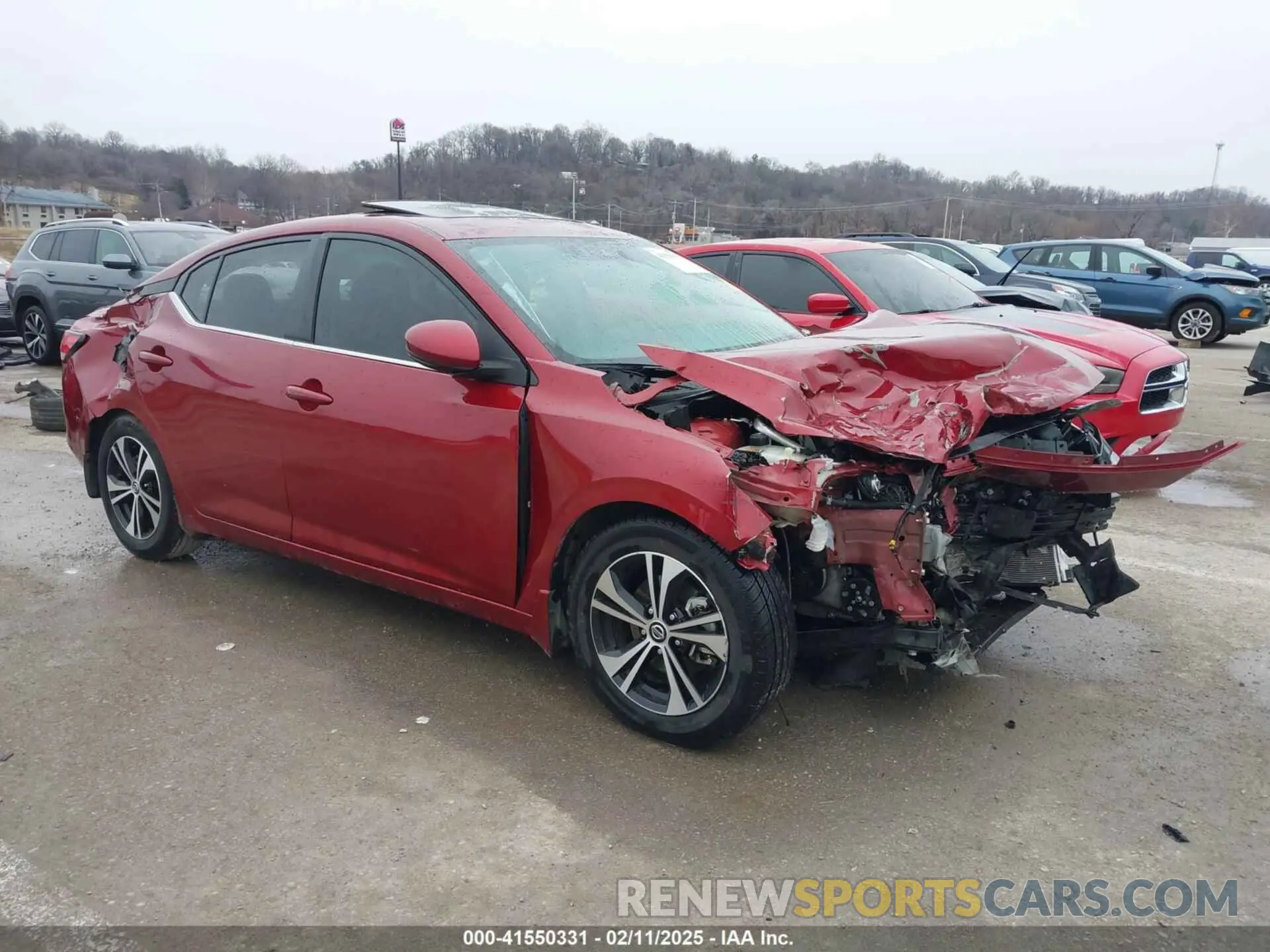 1 fotografías del automóvil dañado 3N1AB8CV0LY285722 NISSAN SENTRA 2020
