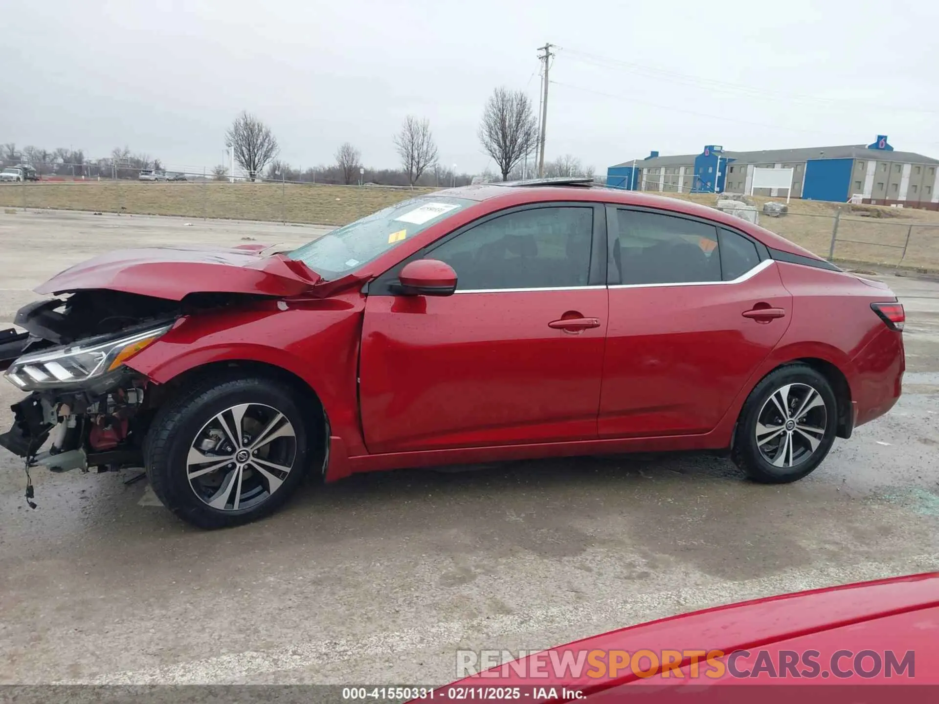 14 fotografías del automóvil dañado 3N1AB8CV0LY285722 NISSAN SENTRA 2020