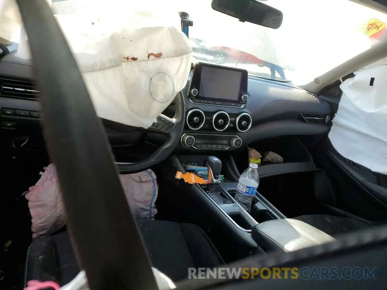 8 fotografías del automóvil dañado 3N1AB8CV0LY285865 NISSAN SENTRA 2020