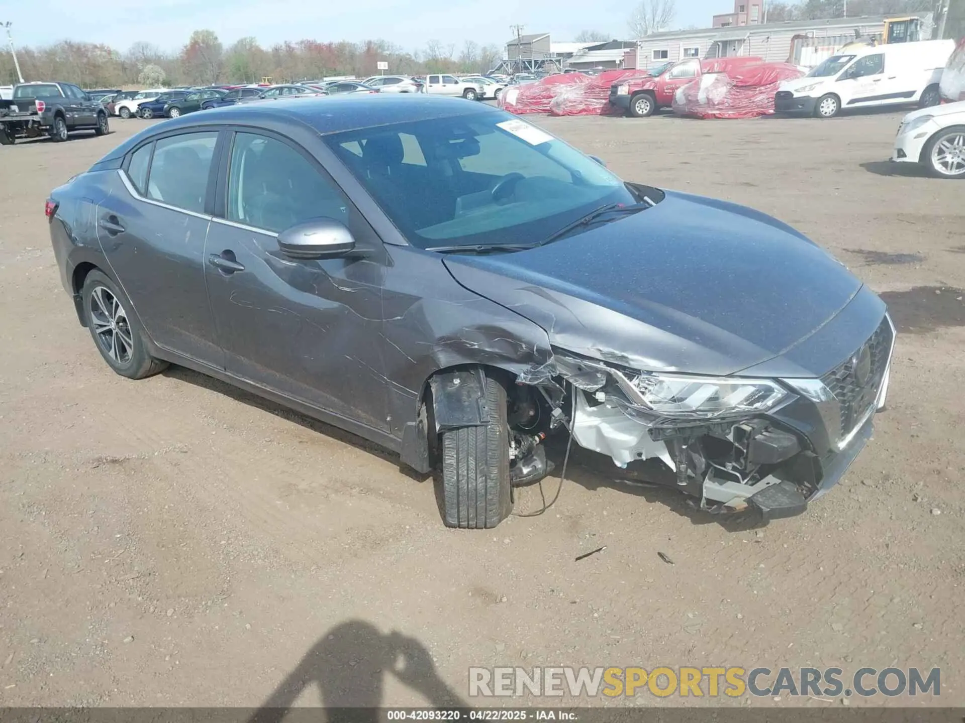 1 fotografías del automóvil dañado 3N1AB8CV0LY287843 NISSAN SENTRA 2020