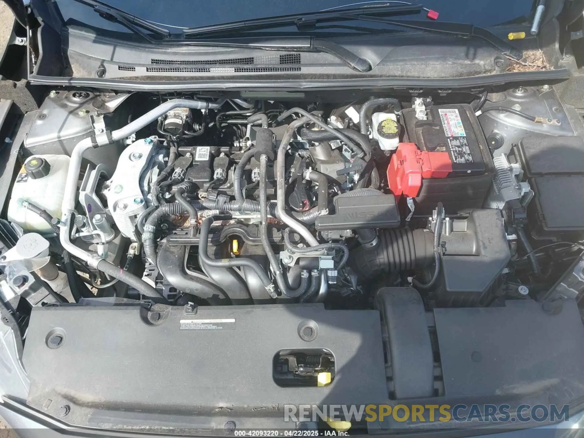 10 fotografías del automóvil dañado 3N1AB8CV0LY287843 NISSAN SENTRA 2020