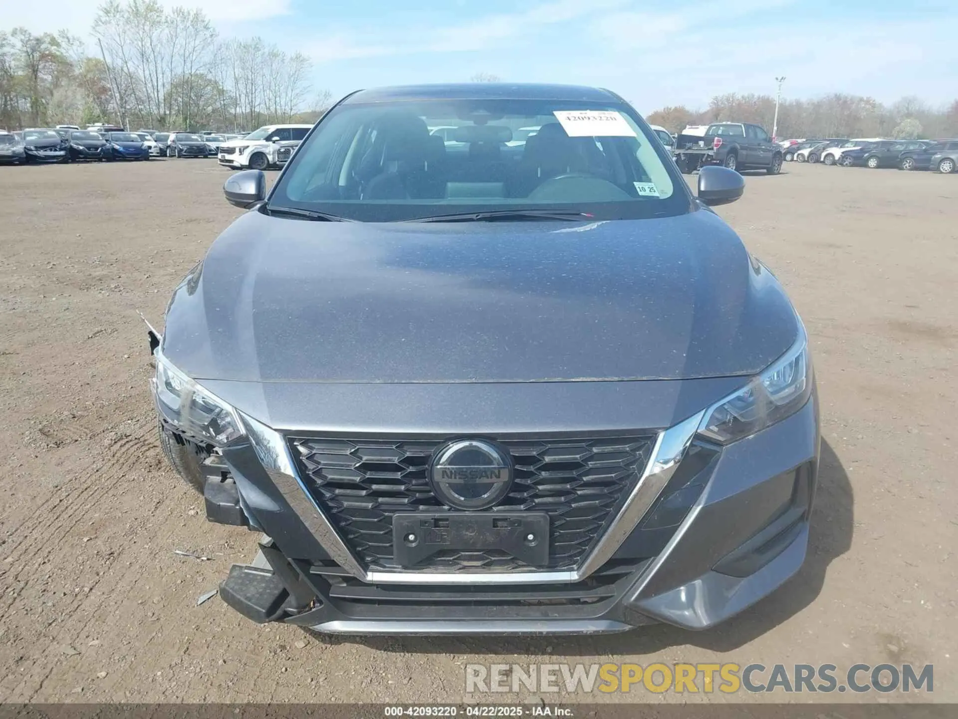 12 fotografías del automóvil dañado 3N1AB8CV0LY287843 NISSAN SENTRA 2020