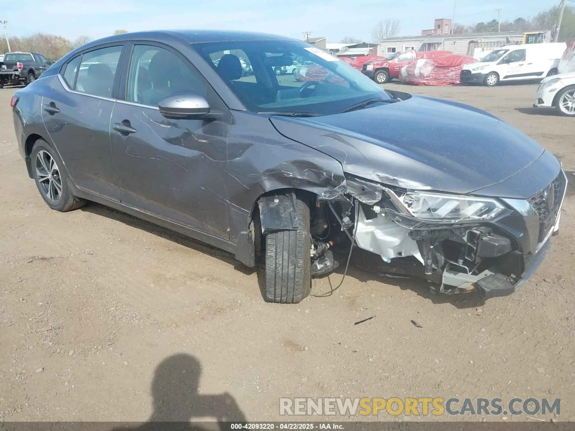 17 fotografías del automóvil dañado 3N1AB8CV0LY287843 NISSAN SENTRA 2020