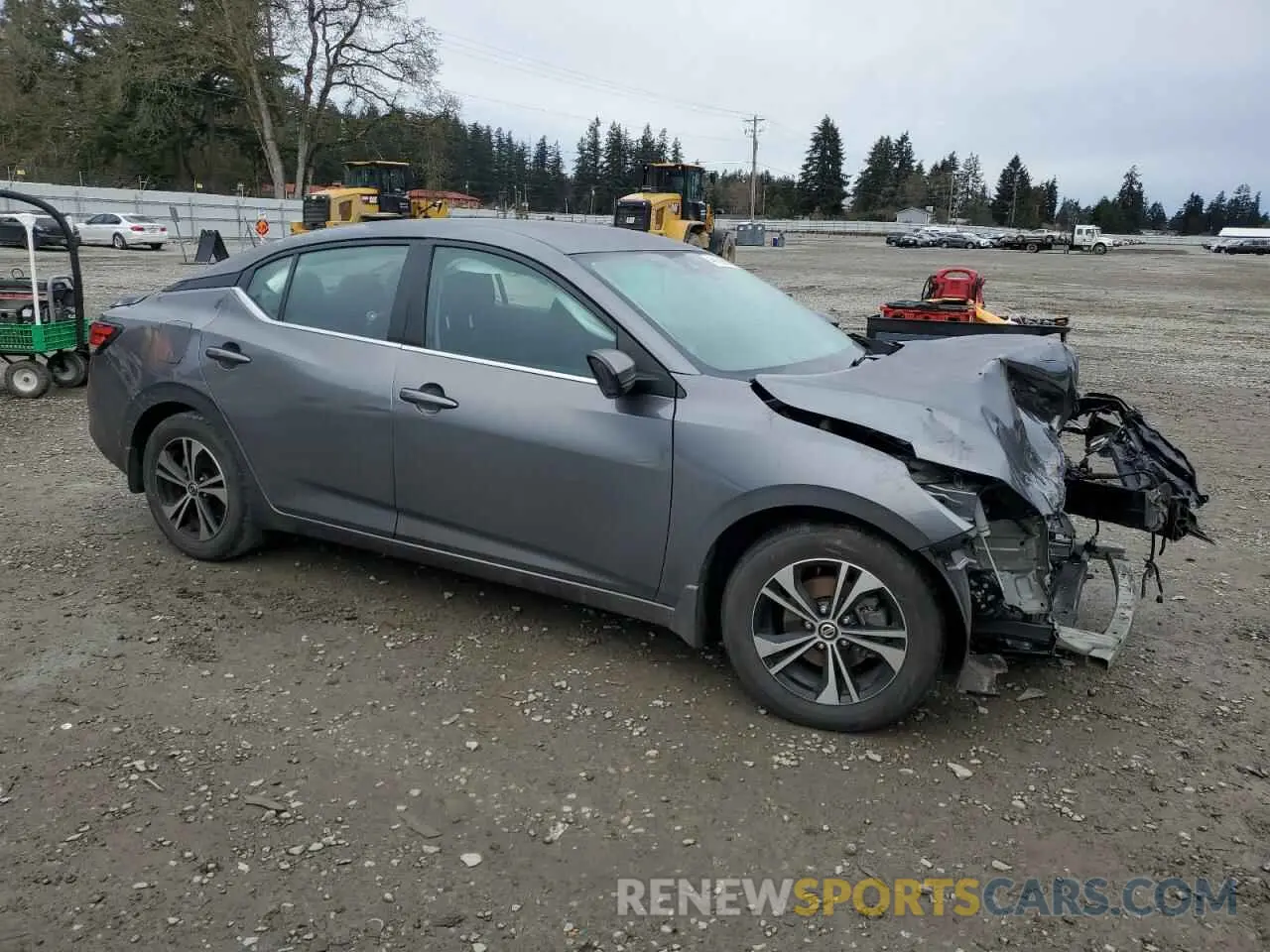 4 fotografías del automóvil dañado 3N1AB8CV0LY298535 NISSAN SENTRA 2020