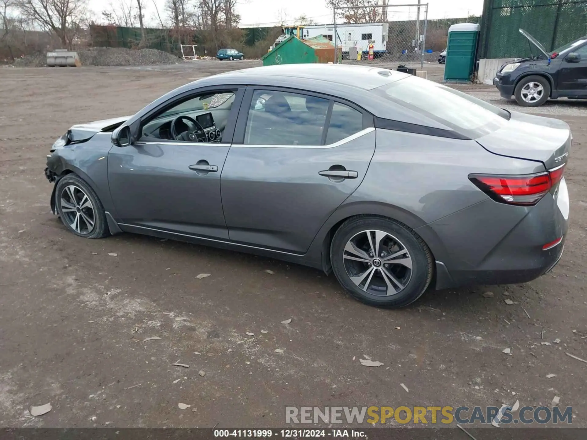 3 fotografías del automóvil dañado 3N1AB8CV0LY301952 NISSAN SENTRA 2020