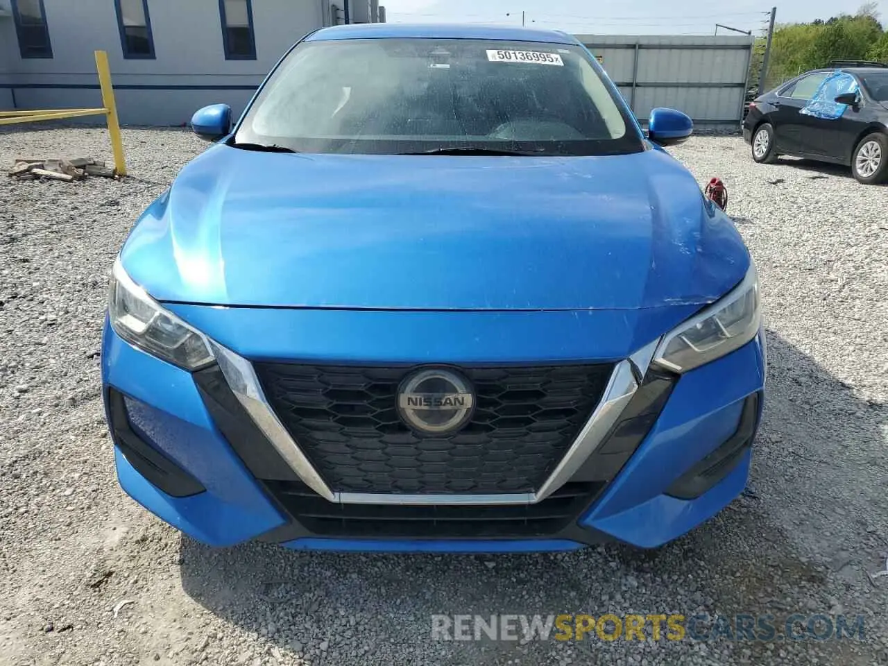 5 fotografías del automóvil dañado 3N1AB8CV1LY212696 NISSAN SENTRA 2020