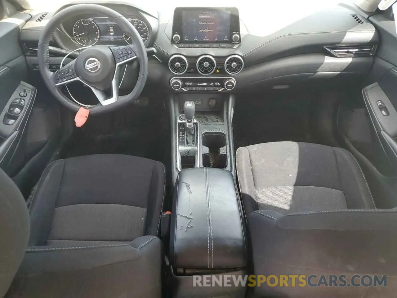8 fotografías del automóvil dañado 3N1AB8CV1LY212696 NISSAN SENTRA 2020