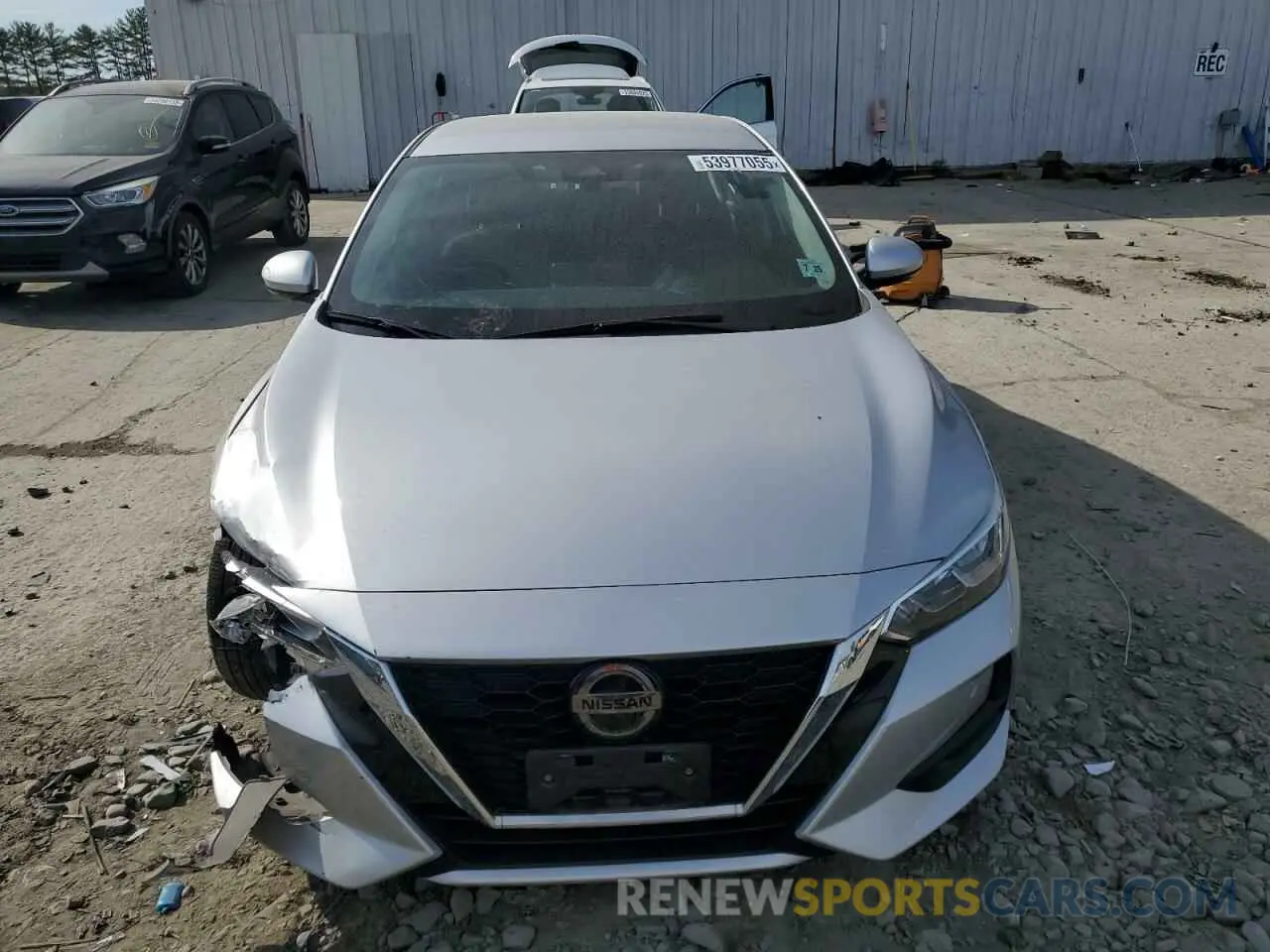 5 fotografías del automóvil dañado 3N1AB8CV1LY216747 NISSAN SENTRA 2020