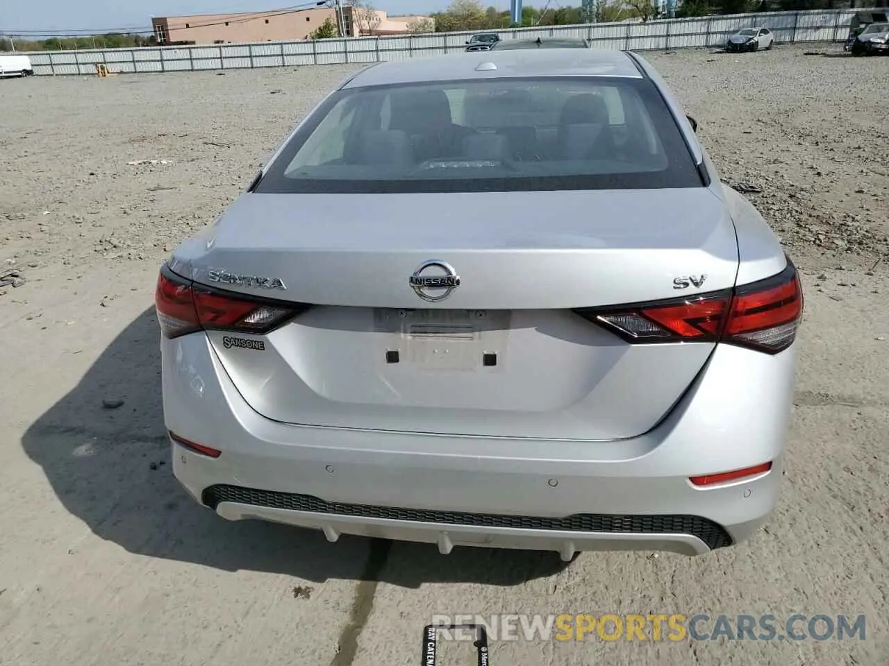 6 fotografías del automóvil dañado 3N1AB8CV1LY216747 NISSAN SENTRA 2020