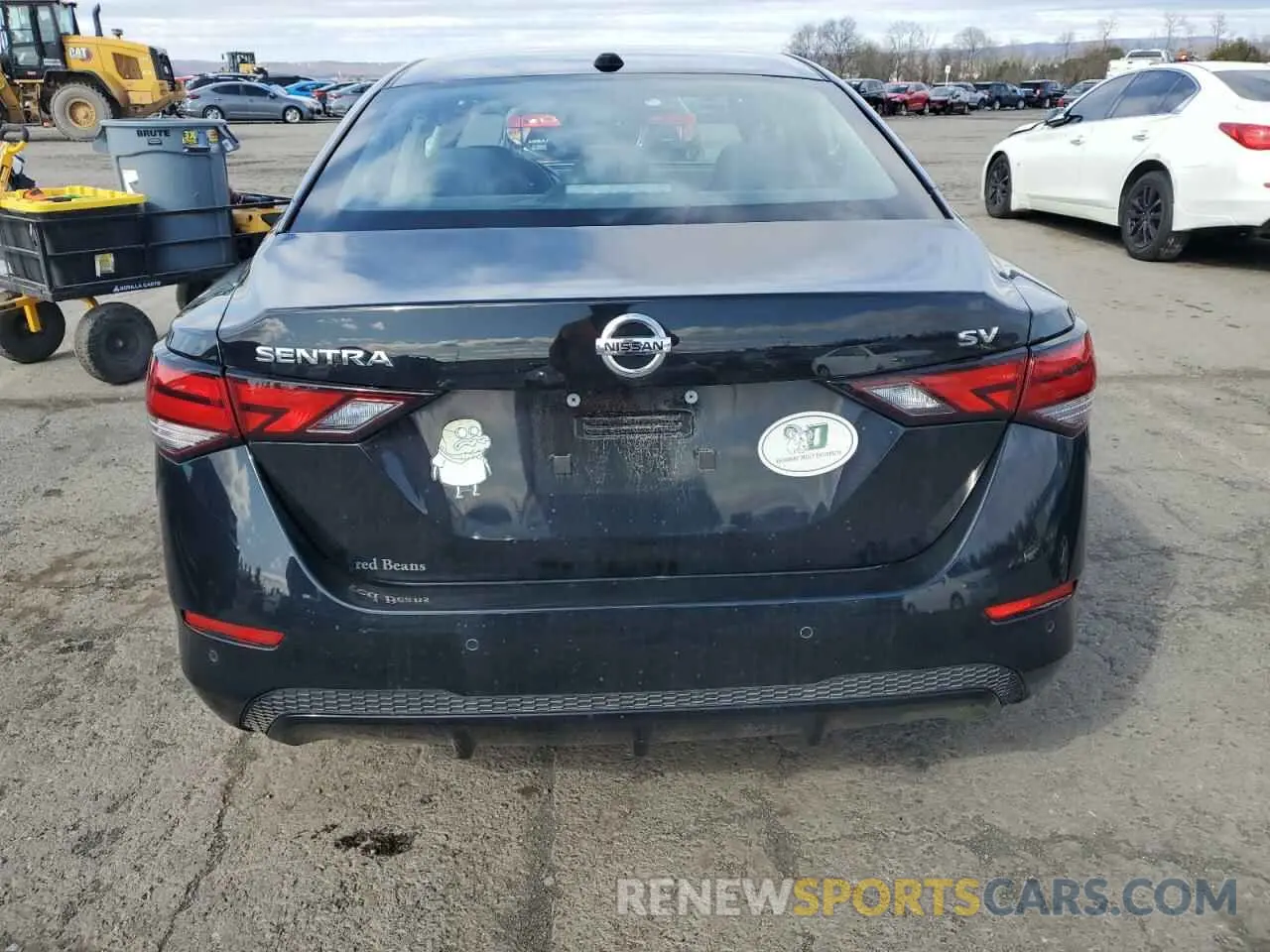 6 fotografías del automóvil dañado 3N1AB8CV1LY228350 NISSAN SENTRA 2020